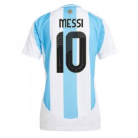 Argentina Lionel Messi #10 Fotballklær Hjemmedrakt Dame Copa America 2024 Kortermet